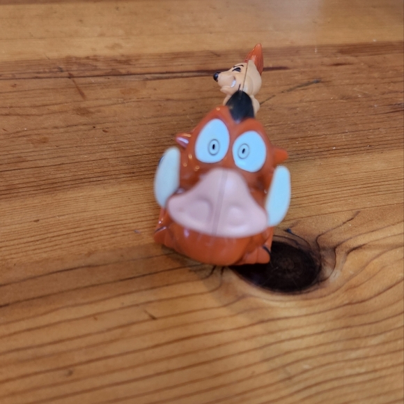 Lion King Timon and Pumba Disney 90s 1990s Burger King Toy Nostalgia Collectible - Picture 2 of 4